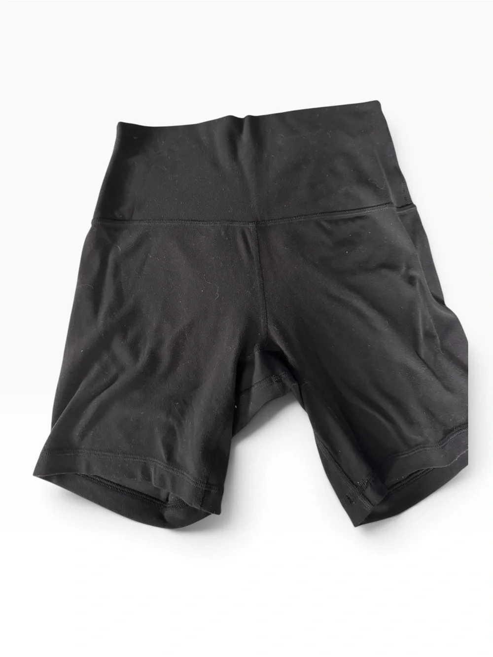 Lululemon Align Black Bike Shorts.